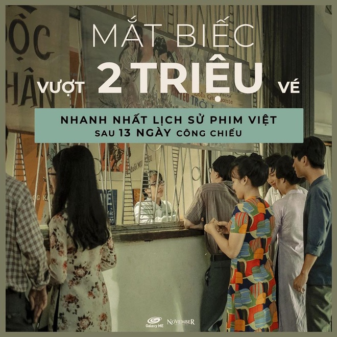 Mắt Biếc đạp đổ mọi kỷ lục với 2 triệu vé trong 13 ngày - Ảnh 1.