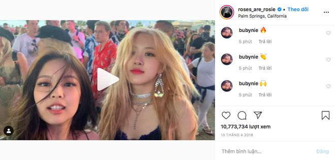 Rosé và Jennie (BLACKPINK) thắng giải “Video được yêu thích nhất Instagram” nhờ clip… đi quẩy ở Coachella: Lên là lên luôn! - Ảnh 3.