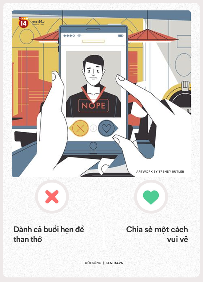 Muốn tìm thấy chân ái qua một lần quẹt phải trên Tinder, tuyệt đối đừng toang ở buổi hẹn đầu tiên - Ảnh 11.