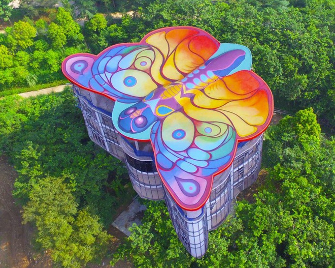 Cánh bướm – Tòa nhà siêu độc đáo tại Việt Nam - Ảnh 2.