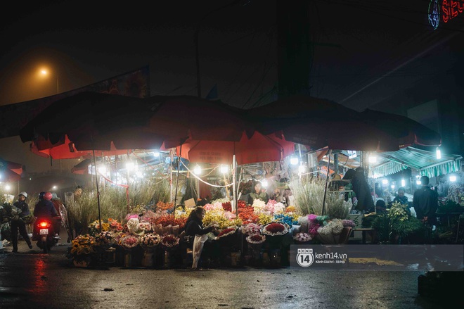 Sáng sớm cuối năm ở chợ hoa hot nhất Hà Nội: người qua kẻ lại tấp nập suốt cả đêm, nhiều bạn trẻ cũng lặn lội dậy sớm đi mua hoa - Ảnh 9.