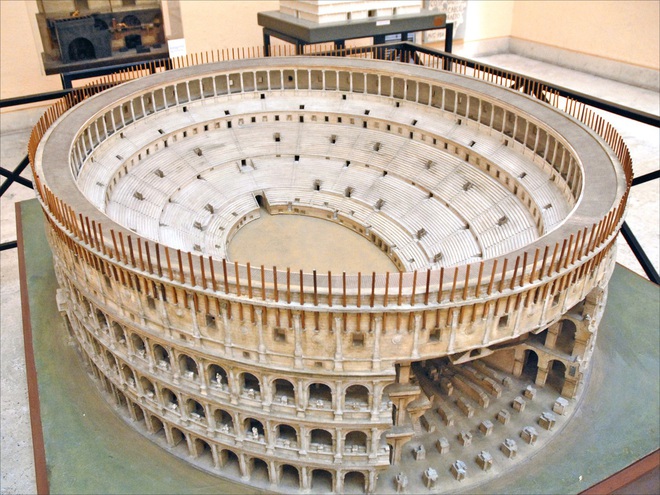 Chiêm ngưỡng mô hình thành Rome cổ đại chi tiết nhất thế giới, mất gần 40 năm mới làm xong  - Ảnh 4.