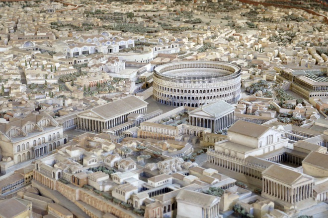  Chiêm ngưỡng mô hình thành Rome cổ đại chi tiết nhất thế giới, mất gần 40 năm mới làm xong  - Ảnh 5.