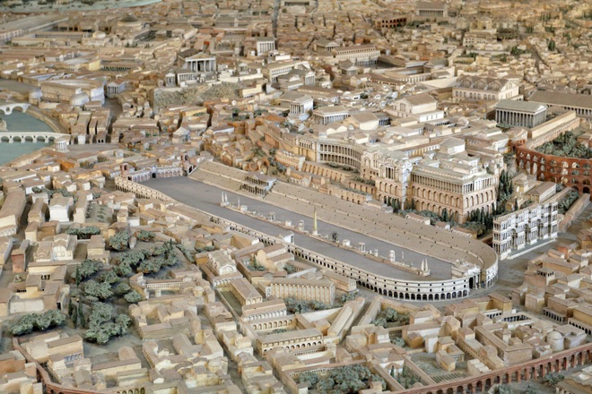  Chiêm ngưỡng mô hình thành Rome cổ đại chi tiết nhất thế giới, mất gần 40 năm mới làm xong  - Ảnh 6.