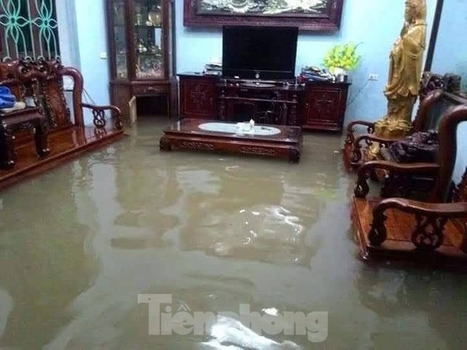 Nam Định ngập s&acirc;u, người d&acirc;n th&uacute;c thủ trong nh&agrave; ng&agrave;y m&ugrave;ng 1 Tết - Ảnh 6.