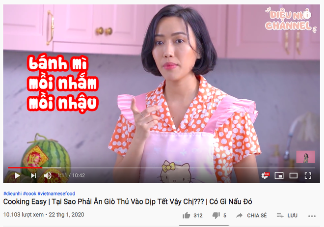 Gái đảm Vbiz gọi tên Diệu Nhi: Từ trước Giao thừa đã quay vlog nấu món ăn ngày Tết, dù… “có biết gì đâu mà dạy” - Ảnh 12.