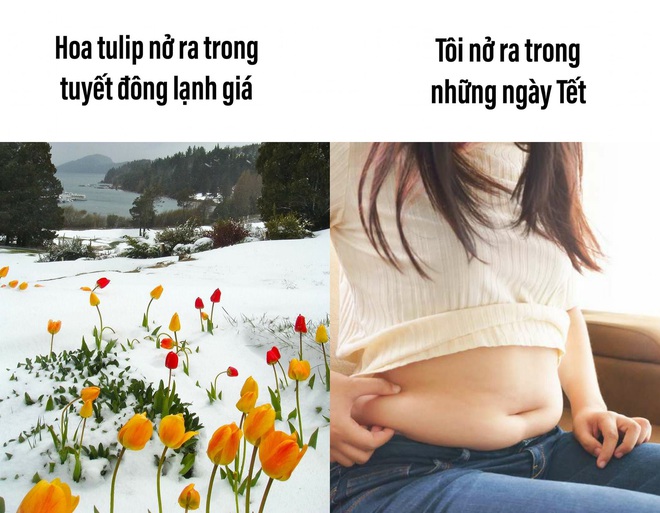 Hội những người tr&uacute;ng lời nguyền tăng c&acirc;n dịp Tết: Cả năm tập t&agrave;nh để c&oacute; body ngon nghẻ, chỉ v&igrave; 3 ng&agrave;y Tết m&agrave;... toang! - Ảnh 5.