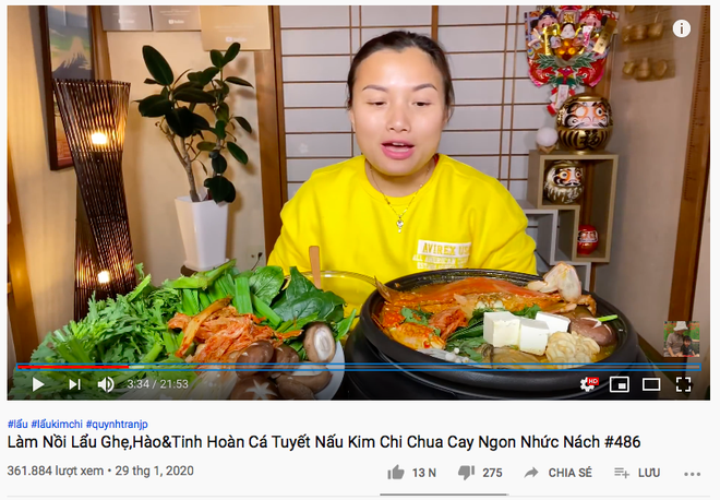 Chưa cần xem nội dung, một thay đổi nhỏ trong vlog mới của Quỳnh Trần JP đã khiến dân tình bừng tỉnh: Chính thức hết Tết! - Ảnh 2.