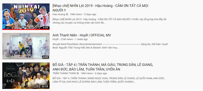 Nhờ Hậu Hoàng, Duyên Âm của Hoàng Thùy Linh lần thứ 2 top 1 trending, chấm dứt chuỗi ngày Anh Thanh Niên HuyR thống trị mùa Tết! - Ảnh 2.