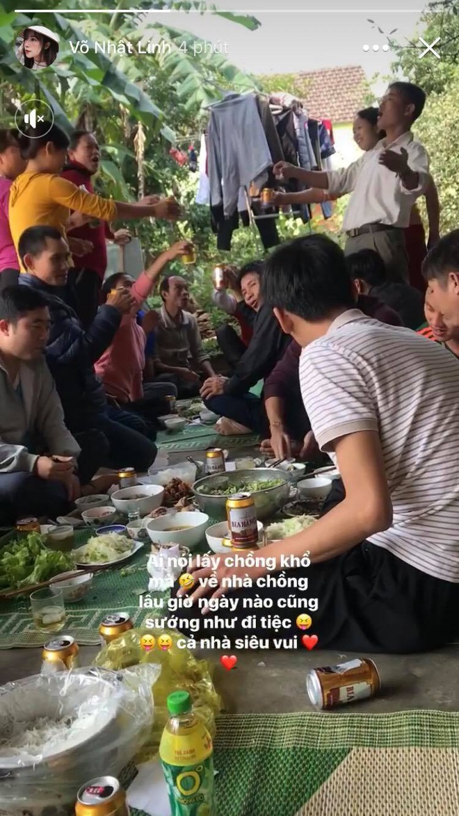 Ng&agrave;y đầu ti&ecirc;n sau đ&aacute;m cưới với Văn Đức, Nhật Linh t&acirc;m sự: Ai bảo lấy chồng l&agrave; khổ? - Ảnh 1.