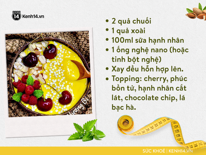 Gợi ý bữa sáng với smoothie bowl hấp dẫn từ cô gái Sài thành giúp da sáng, bụng nhỏ hơn - Ảnh 6.