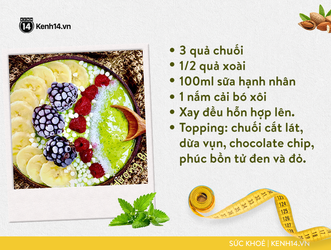 Gợi ý bữa sáng với smoothie bowl hấp dẫn từ cô gái Sài thành giúp da sáng, bụng nhỏ hơn - Ảnh 8.