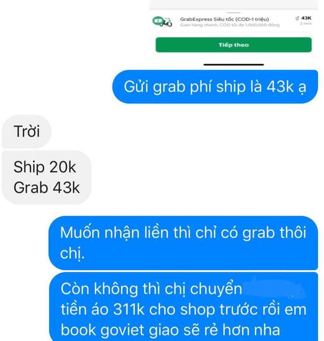 Phận làm chủ shop: Muốn tụt huyết áp trước thượng đế mua đồ trên 300k nhưng nằng nặc xin giảm 1k tiền ship - Ảnh 3.