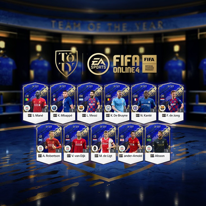 Team of The Year, game - \