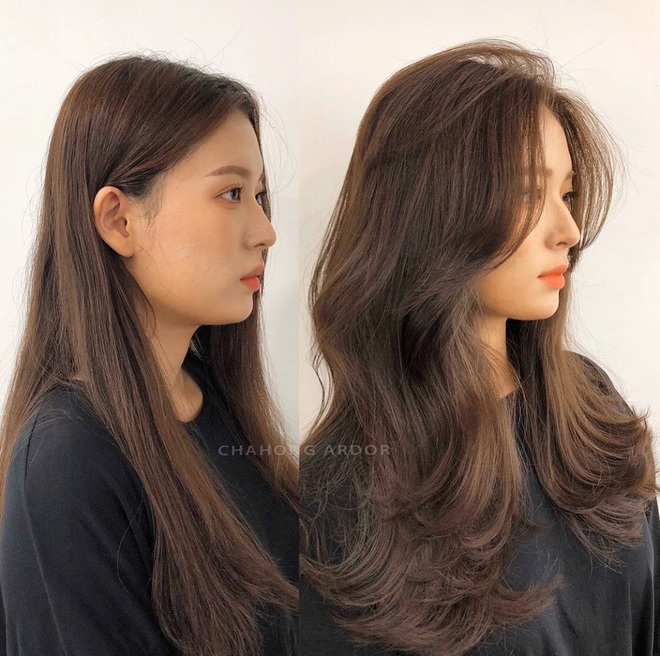 Những mẫu kiểu tóc xoăn bồng bềnh đẹp phong cách Hàn Quốc năm 2024