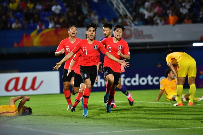 C&oacute; b&agrave;n thắng ở đ&uacute;ng gi&acirc;y cuối c&ugrave;ng, đ&agrave;n em của Son Heung-min chật vật vượt qua Trung Quốc 1-0 trong ng&agrave;y ra qu&acirc;n tại VCK U23 ch&acirc;u &Aacute; - Ảnh 2.