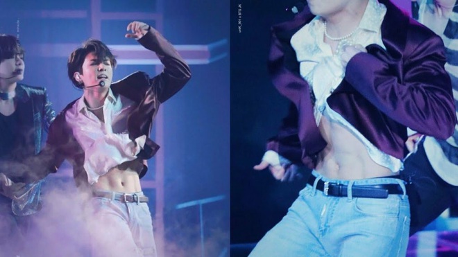 Body em út vàng Jungkook (BTS) đỉnh đến mức nào mà gây náo loạn từ sân khấu xứ Hàn, Billboard đến sóng truyền hình Mỹ? - Ảnh 6.