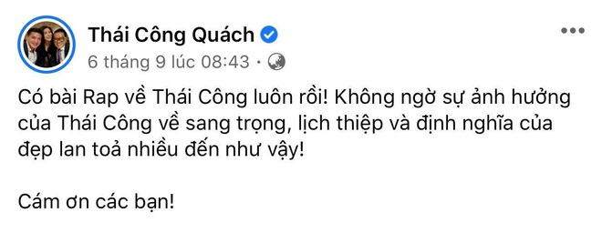 HIEUTHUHAI đưa NTK Quách Thái Công vào bài rap khiến chính chủ thích thú đến mức mời quay hẳn Vlog - Ảnh 2.