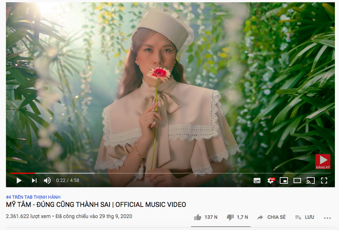 Cô trò Mỹ Tâm - Đức Phúc hội ngộ trên top trending YouTube nhưng vẫn không thể vượt qua nổi Rap Việt và Jack - Ảnh 4.