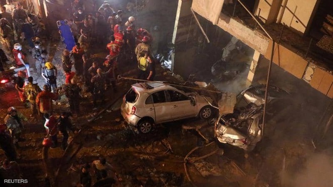 Hơn 20 người thương vong trong vụ nổ đêm qua ở Beirut (Lebanon) - Ảnh 1.
