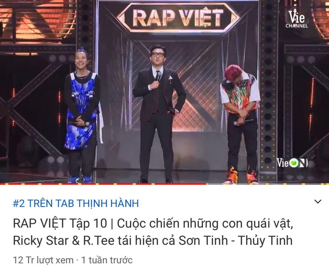 Rap Việt: Tập 11 chỉ mất nửa ngày để lên đầu bảng, có tận 4 tập xuất hiện trên top trending! - Ảnh 3.