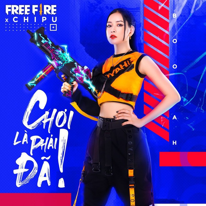 Free Fire: Cơ trưởng Chi Pu bất ngờ xuất hiện với tạo hình súng ống căng đét - Ảnh 1.