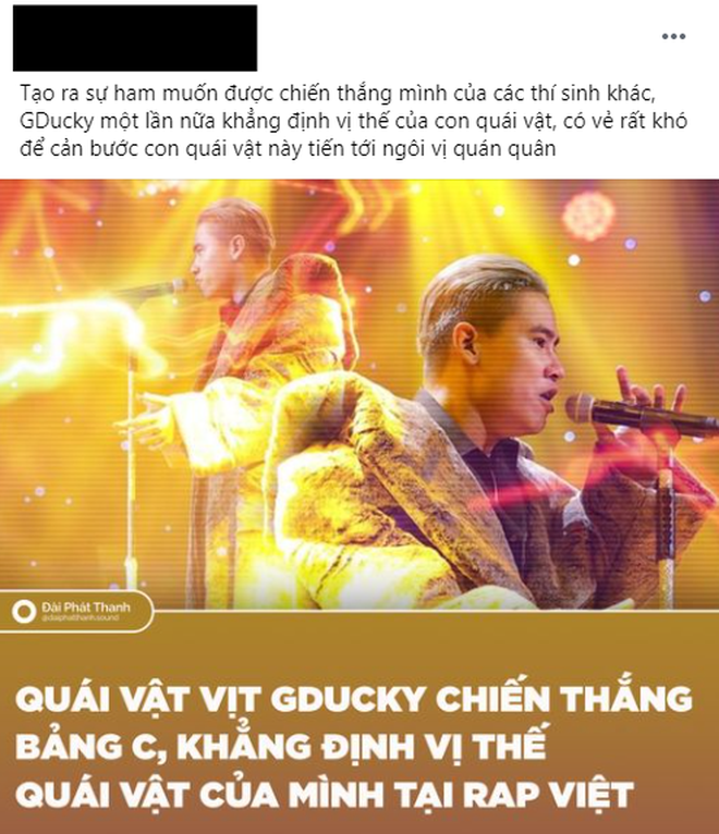 GDucky được gọi là &quot;con quái vật&quot; sau màn trình diễn xuất thần tại Rap Việt, khán giả yêu cầu trao vị trí Quán quân ngay và luôn! - Ảnh 4.