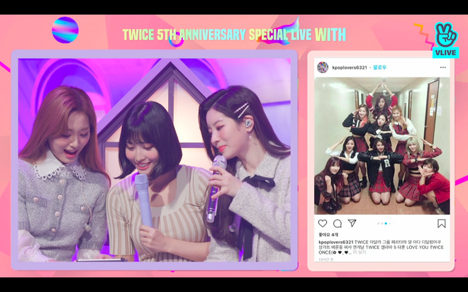 Tròn 5 năm debut, TWICE mở buổi live đặc biệt: Jeongyeon vắng mặt, các thành viên không ngại spoil ca khúc mới khiến fan sướng rơn - Ảnh 16.