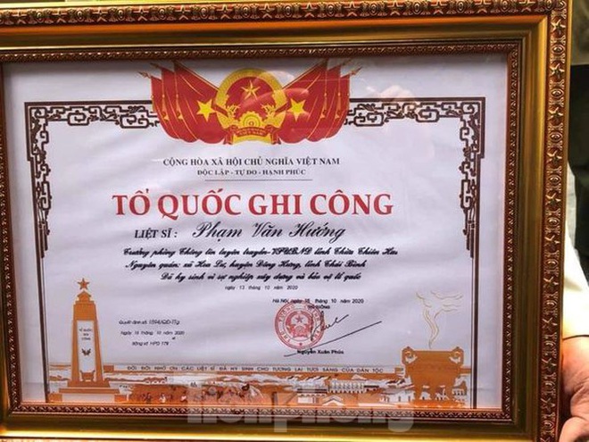 Quê mẹ Thái Bình đón Liệt sỹ, nhà báo Phạm Văn Hướng hi sinh ở Rào Trăng - Ảnh 5.