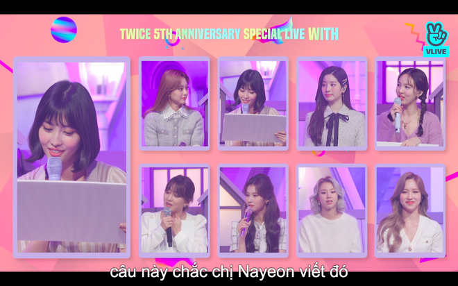 Tròn 5 năm debut, TWICE mở buổi live đặc biệt: Jeongyeon vắng mặt, các thành viên không ngại spoil ca khúc mới khiến fan sướng rơn - Ảnh 60.