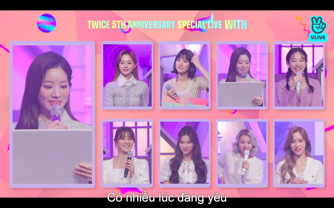 Tròn 5 năm debut, TWICE mở buổi live đặc biệt: Jeongyeon vắng mặt, các thành viên không ngại spoil ca khúc mới khiến fan sướng rơn - Ảnh 61.