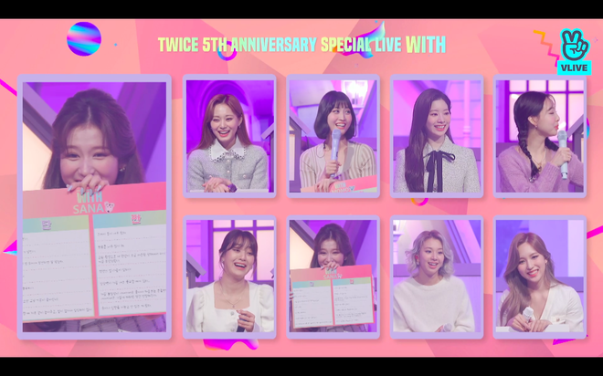 Tròn 5 năm debut, TWICE mở buổi live đặc biệt: Jeongyeon vắng mặt, các thành viên không ngại spoil ca khúc mới khiến fan sướng rơn - Ảnh 64.