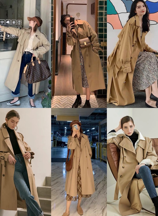 4 màu áo trench coat được những hội sành điệu diện nhiều nhất mùa lạnh, mặc vu vơ cũng ra cây đồ sang xịn ra trò - Ảnh 1.