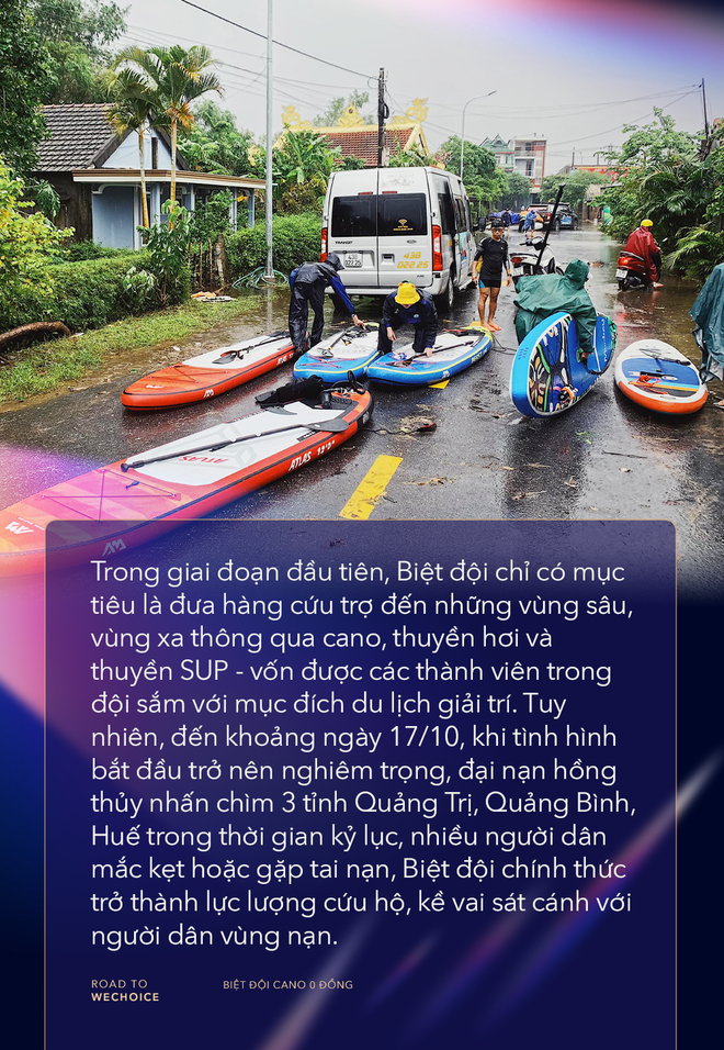 Những người hùng bản lĩnh của “Biệt đội cano 0 đồng: Làm việc hết công suất để ứng cứu hàng trăm người mắc kẹt tại “rốn lũ” miền Trung - Ảnh 2.