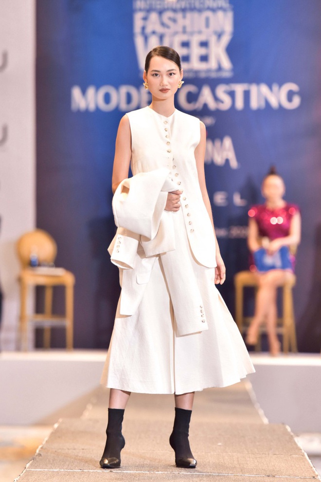 Drama giữa Mâu Thủy - Hương Ly kéo từ Model Kid ra tới tận buổi casting Tuần lễ Thời trang Quốc tế Việt Nam - Ảnh 1.