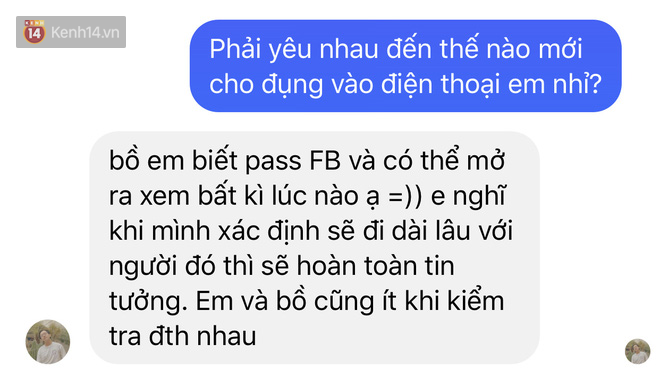 Yêu nhiều đến mức nào mới sẵn sàng cho người ta đụng vào điện thoại? - Ảnh 6.