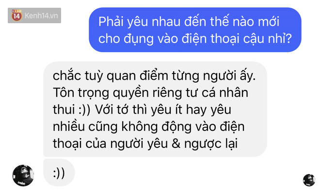 Yêu nhiều đến mức nào mới sẵn sàng cho người ta đụng vào điện thoại? - Ảnh 12.