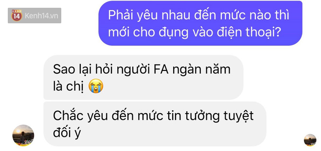 Yêu nhiều đến mức nào mới sẵn sàng cho người ta đụng vào điện thoại? - Ảnh 19.