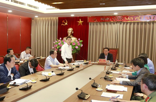 Bí thư Thành ủy Vương Đình Huệ chỉ đạo xử lý vụ việc liên quan đến Khu liên hợp xử lý chất thải Sóc Sơn - Ảnh 3.