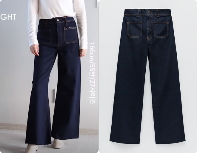 Thử 5 dáng quần jeans của Zara, nàng blogger xứ Hàn chỉ luôn nên chọn chiếc nào, bỏ qua chiếc nào nếu bạn có mỡ bụng - Ảnh 15.