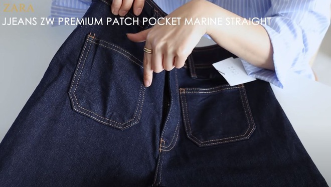 Thử 5 d&aacute;ng quần jeans của Zara, n&agrave;ng blogger xứ H&agrave;n chỉ lu&ocirc;n n&ecirc;n chọn chiếc n&agrave;o, bỏ qua chiếc n&agrave;o nếu bạn c&oacute; mỡ bụng - Ảnh 16.