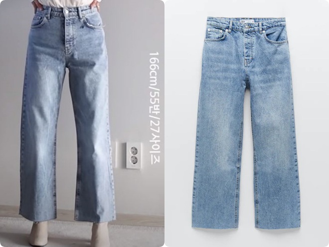 Thử 5 dáng quần jeans của Zara, nàng blogger xứ Hàn chỉ luôn nên chọn chiếc nào, bỏ qua chiếc nào nếu bạn có mỡ bụng - Ảnh 5.