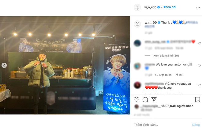 V-netizens mới kết nạp th&ecirc;m 1 &ldquo;con rể Việt Nam&rdquo;: Tự khoe ảnh thưởng thức đồ ăn do fan Việt tặng, cưng qu&aacute; trời! - Ảnh 1.