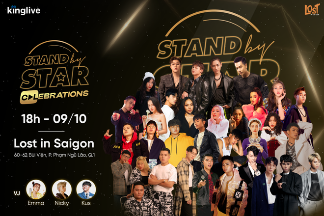 Stand By Star công bố line-up đông khủng với gần 30 nghệ sĩ, liệu dàn thí sinh Rap Việt và King Of Rap sẽ có màn battle? - Ảnh 1.