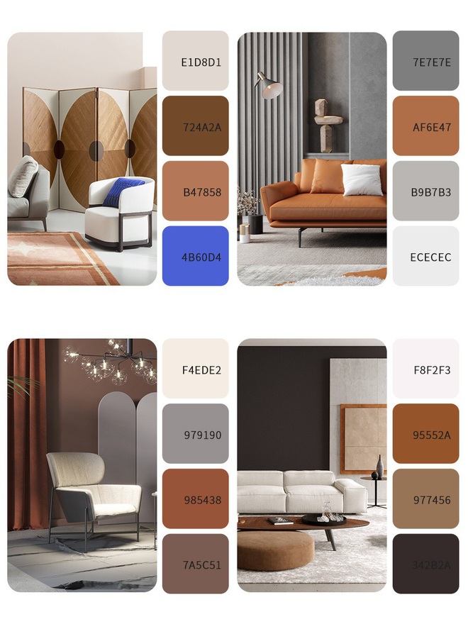 9 bảng màu phong cách Morandi cực hot nửa cuối 2020 khiến phòng khách của bạn cool ngầu gấp nhiều lần - Ảnh 4.