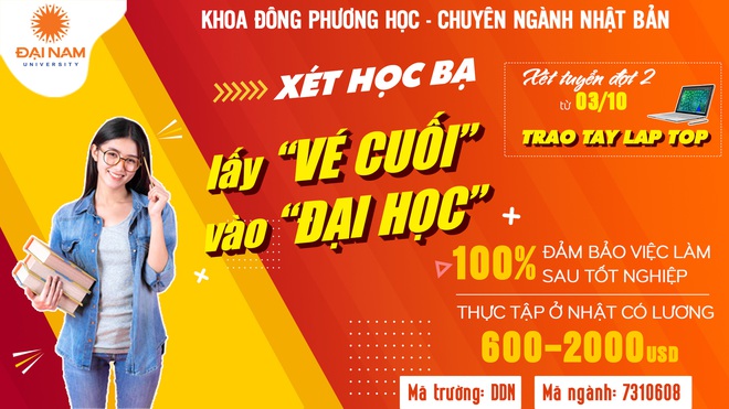 “Bố con” Tuấn Tú, Quang Anh đại náo ngành Nhật Bản học - Đại học Đại Nam và tặng laptop cho tân sinh viên - Ảnh 4.