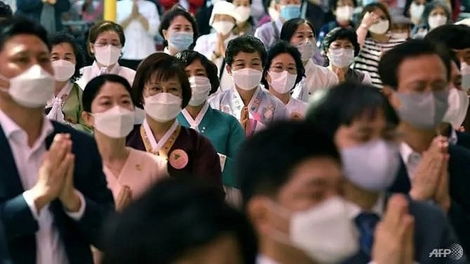 Số ca nhiễm Covid-19 tại Hàn Quốc tăng trở lại - Ảnh 1.