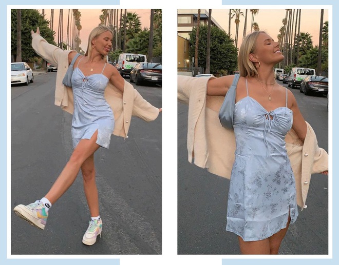 M&agrave;u xanh baby mặc l&ecirc;n rất xinh nhưng nếu muốn ghi điểm sang xịn th&igrave; bạn h&atilde;y mix theo 3 combo - Ảnh 6.