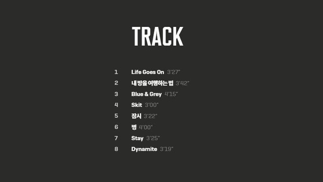 BTS tung tracklist album mới được ch&iacute;nh c&aacute;c th&agrave;nh vi&ecirc;n viết tay, fan ngồi lo MV d&agrave;i qu&aacute; c&agrave;y view kh&ocirc;ng nổi! - Ảnh 3.
