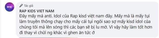 Rap Kids bị ném đá kịch liệt, BTC quyết tay đôi phản bác nhưng đáng chú ý là... sai chính tả - Ảnh 4.